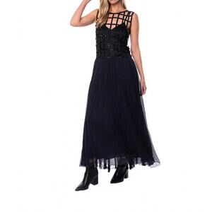 NEW MAHILA darla dress in black